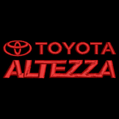 Embroidered Toyota Altezza Front and Back  - Dover jacket Design