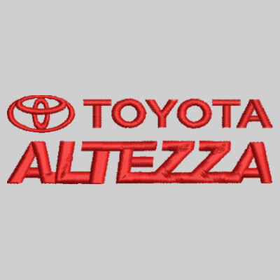 Embroidered Toyota Altezza Front and Back  - Baby hoodie Design