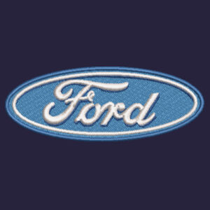 Ford Badge - Cross neck hoodie Design